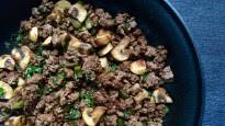 Easy Mushroom and Ground Beef Skillet Easy Mushroom and Ground Beef Skillet