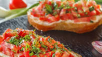 Garlic Tomato Bruschetta Recipe Garlic Tomato Bruschetta Recipe