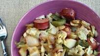Turkey Kielbasa and Cabbage Skillet Turkey Kielbasa and Cabbage Skillet