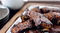 Sticky Barbecued Beef Ribs Sticky Barbecued Beef Ribs