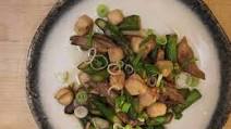 Asparagus & Scallops In Oyster Sauce Asparagus & Scallops In Oyster Sauce