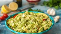 Low Carb Chunky Greek Guacamole Low Carb Chunky Greek Guacamole
