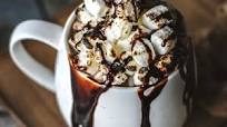 Dark And Creamy Toasted Marshmallow Hot Chocolate Dark And Creamy Toasted Marshmallow Hot Chocolate