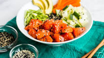 Ōra King Salmon Poke Bowls Ōra King Salmon Poke Bowls