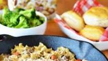 VELVEETA Cheesy Skillets~ Philly Cheesesteak Style VELVEETA Cheesy Skillets~ Philly Cheesesteak Style
