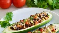 Southwest Zucchini Boats Stuffed with Ground Beef Southwest Zucchini Boats Stuffed with Ground Beef