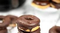Air Fryer Copycat Krispy Kreme Chocolate Glazed Donuts Air Fryer Copycat Krispy Kreme Chocolate Glazed Donuts