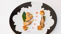 Partridge, roasted Tuscan bread and hibiscus sauce Partridge, roasted Tuscan bread and hibiscus sauce