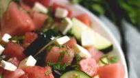 Mediterranean Watermelon Salad Mediterranean Watermelon Salad