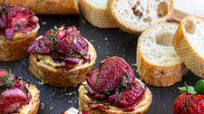 Easy To Make Strawberry Balsamic Bruschetta Easy To Make Strawberry Balsamic Bruschetta
