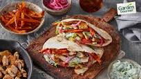 Greek-style vegan 'chicken' gyros Greek-style vegan 'chicken' gyros