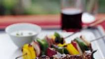 Turkish Shish Kebabs with Garlicky Tahini Turkish Shish Kebabs with Garlicky Tahini