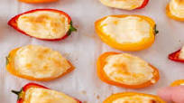 Cheese Stuffed Sweet Peppers Cheese Stuffed Sweet Peppers