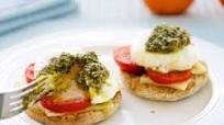 Poached Eggs Caprese For Two Poached Eggs Caprese For Two