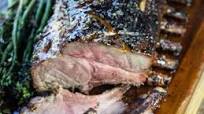 Grilled Rack of Pork with Apricot Herb Glaze Grilled Rack of Pork with Apricot Herb Glaze