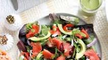 Smoked Salmon Salad with Easy Dill Dressing Smoked Salmon Salad with Easy Dill Dressing