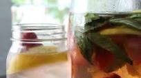 Strawberry Lemon & Basil Infused Water Strawberry Lemon & Basil Infused Water