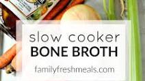 Slow Cooker Keto Bone Broth Slow Cooker Keto Bone Broth