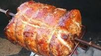 Rotisserie Boneless Pork Loin Roasts, Brined, Rubbed and Maple Syrup Glazed Rotisserie Boneless Pork Loin Roasts, Brined, Rubbed and Maple Syrup Glazed