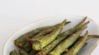 Spicy Air-Fried Okra Spicy Air-Fried Okra