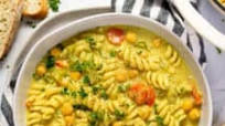 Chickpea Noodle Soup Chickpea Noodle Soup