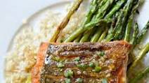 Crispy Skin Salmon with Lemon Butter Garlic Sauce Crispy Skin Salmon with Lemon Butter Garlic Sauce
