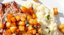 Maple-Apple Breakfast Chops with Maple Apples Maple-Apple Breakfast Chops with Maple Apples