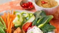 Indonesian gado-gado salad Indonesian gado-gado salad