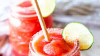 Fresh Strawberry Margaritas Fresh Strawberry Margaritas