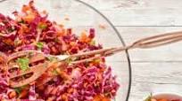 Keto Red Cabbage Slaw Keto Red Cabbage Slaw