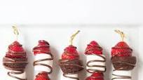 Chocolate Strawberry Dessert Kabobs Chocolate Strawberry Dessert Kabobs