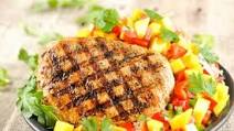 Jamaican Jerk Pork Chops With Mango Salsa Jamaican Jerk Pork Chops With Mango Salsa