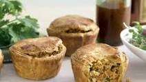 Satay pork pies Satay pork pies