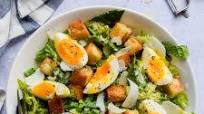 Cheats Caesar Salad with Leftover Bread Croutons Cheats Caesar Salad with Leftover Bread Croutons