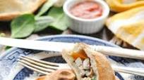 Chicken and Spinach Calzone Recipe Chicken and Spinach Calzone Recipe