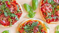 Pita Pizzas Pita Pizzas