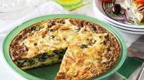 Spinach impossible pie Spinach impossible pie