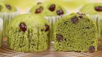Matcha Mushipan (Steamed Green Tea Cake) Matcha Mushipan (Steamed Green Tea Cake)