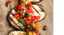 Delicious Grilled Eggplant Bruschetta Delicious Grilled Eggplant Bruschetta