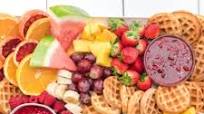 Breakfast and Brunch Charcuterie Board with Waffles Breakfast and Brunch Charcuterie Board with Waffles