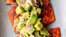 Grilled Salmon with Avocado Salsa Recipe Grilled Salmon with Avocado Salsa Recipe