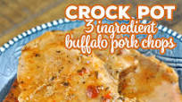 3 Ingredient Crock Pot Buffalo Pork Chops (Low Carb) 3 Ingredient Crock Pot Buffalo Pork Chops (Low Carb)