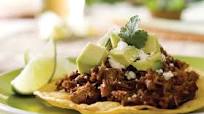 Mojo-rubbed Pulled Pork Tostadas