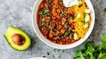 Healthy Low Carb Turkey Chili Healthy Low Carb Turkey Chili