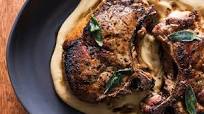 Pan-Seared Pork Chops with Parsnip-Apple Purée Pan-Seared Pork Chops with Parsnip-Apple Purée