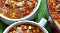 Blackened Corn and Smoked Pork Soup Blackened Corn and Smoked Pork Soup