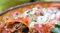 Shredded Beef Chile Enchiladas Shredded Beef Chile Enchiladas
