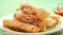 Cheesy Pork and Shrimp Lumpia Recipe Cheesy Pork and Shrimp Lumpia Recipe