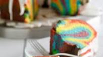 Rainbow Bundt Cake Rainbow Bundt Cake