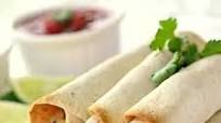 Baked Creamy Chicken Taquitos Baked Creamy Chicken Taquitos